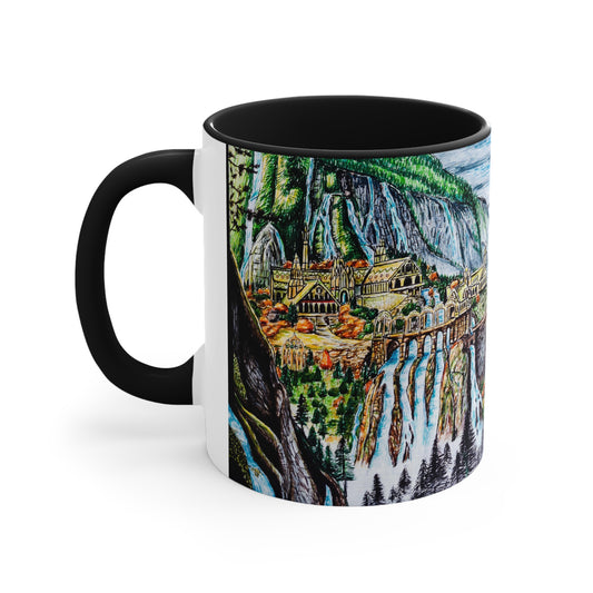 Lord of The Rings, Rivendell Ceramic Coffee Mug, 11oz