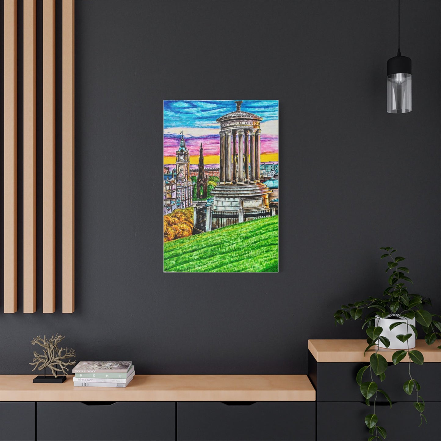 Edinburgh Carlton Hill Canvas art