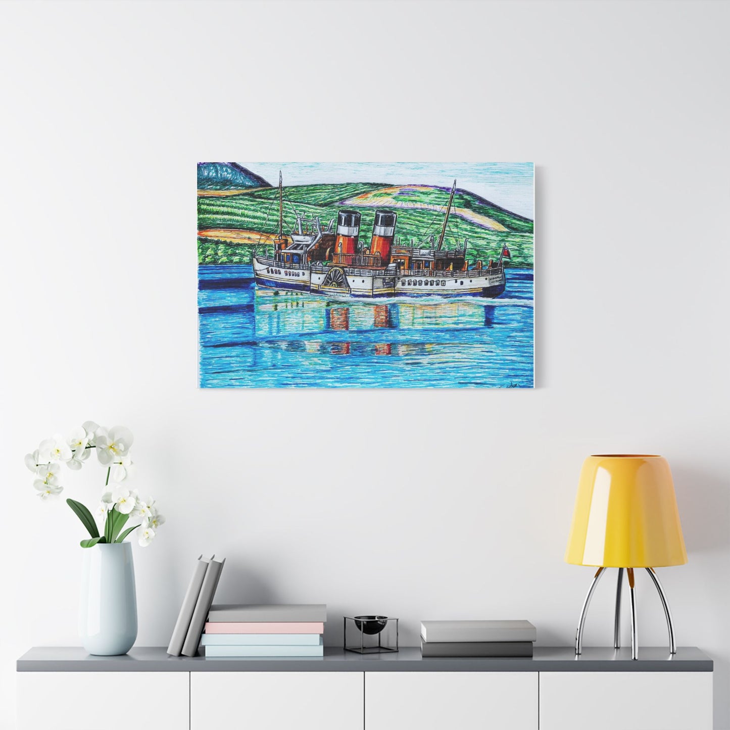 Waverley Paddle-steamer Canvas art