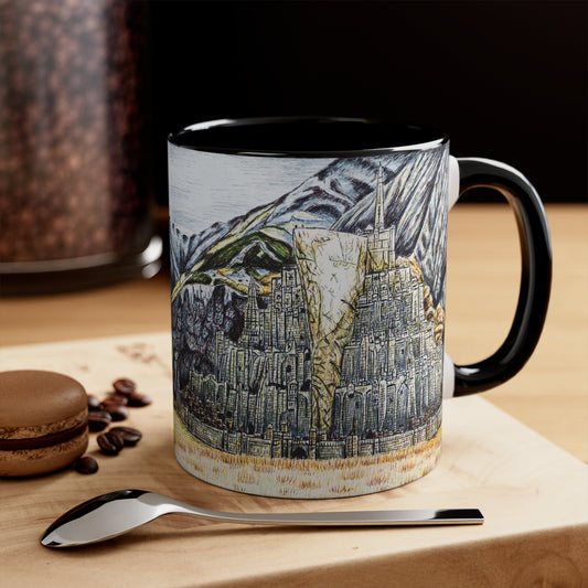 Lord of The Rings, Minas Tirith Ceramic Coffee Mug, 11oz