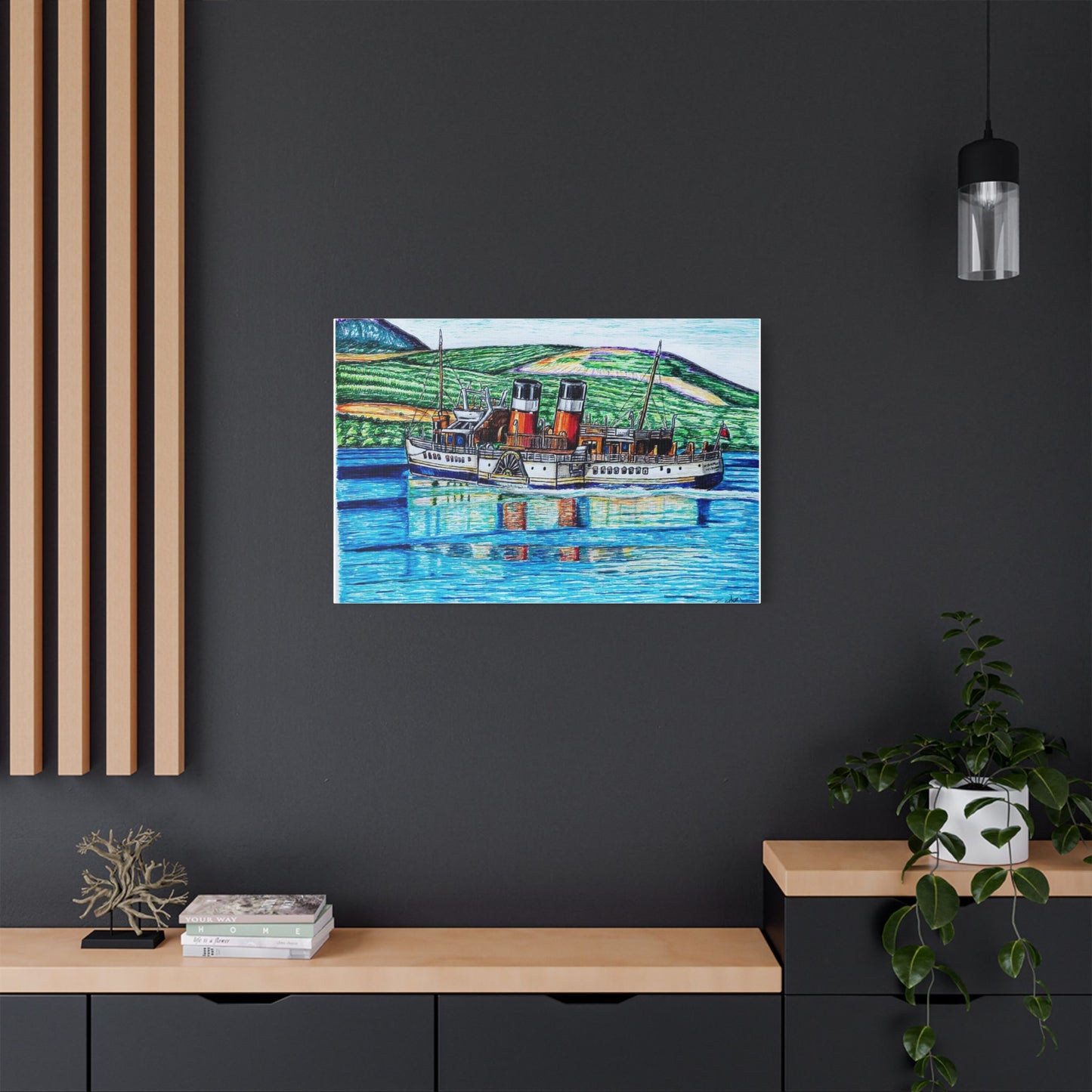 Waverley Paddle-steamer Canvas art