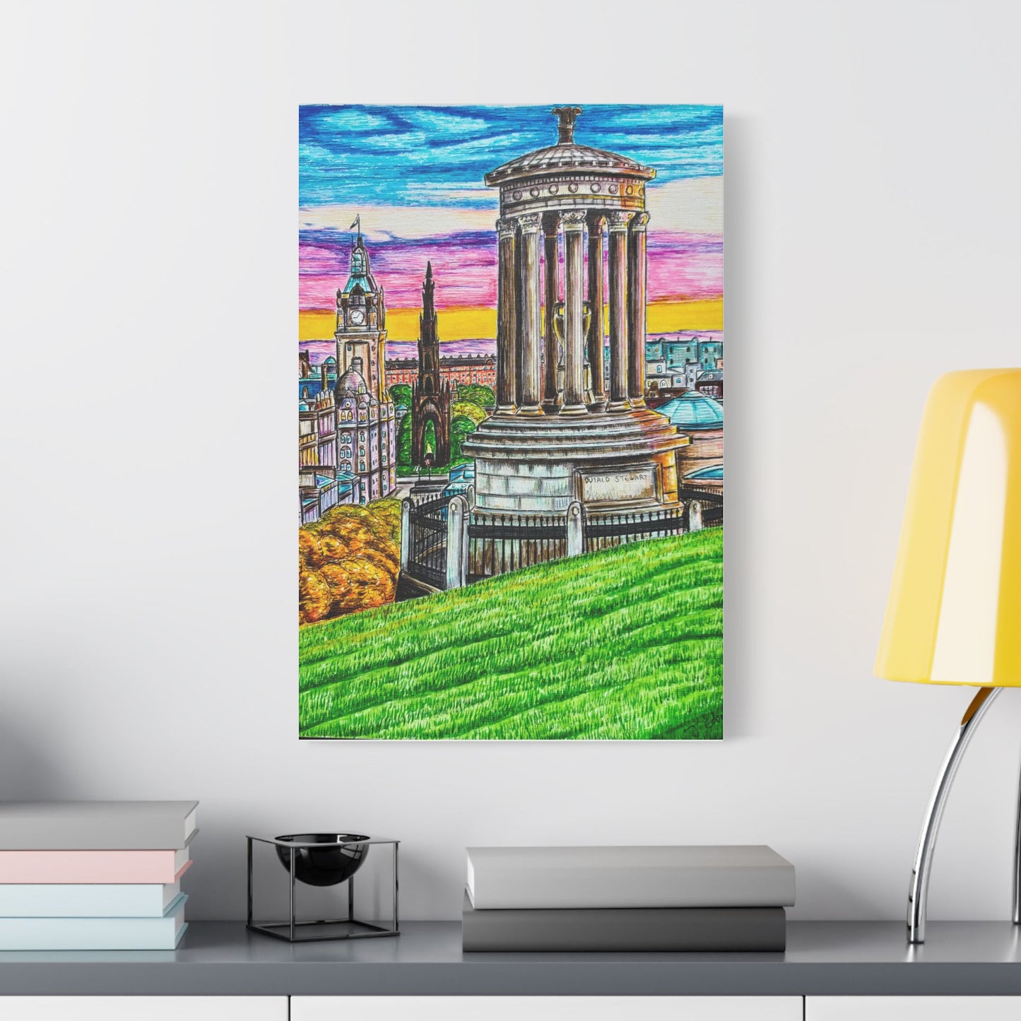 Edinburgh Carlton Hill Canvas art