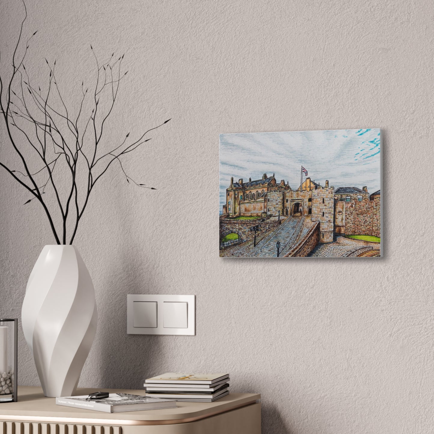 Stirling Castle Canvas art