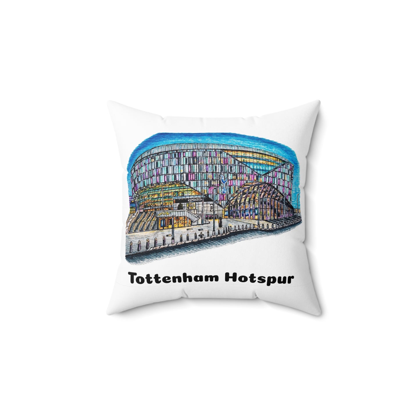 Indoor Decorative Cushion- Tottenham Hotspur Stadium Design