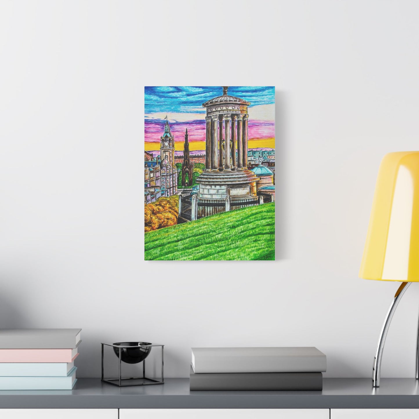 Edinburgh Carlton Hill Canvas art