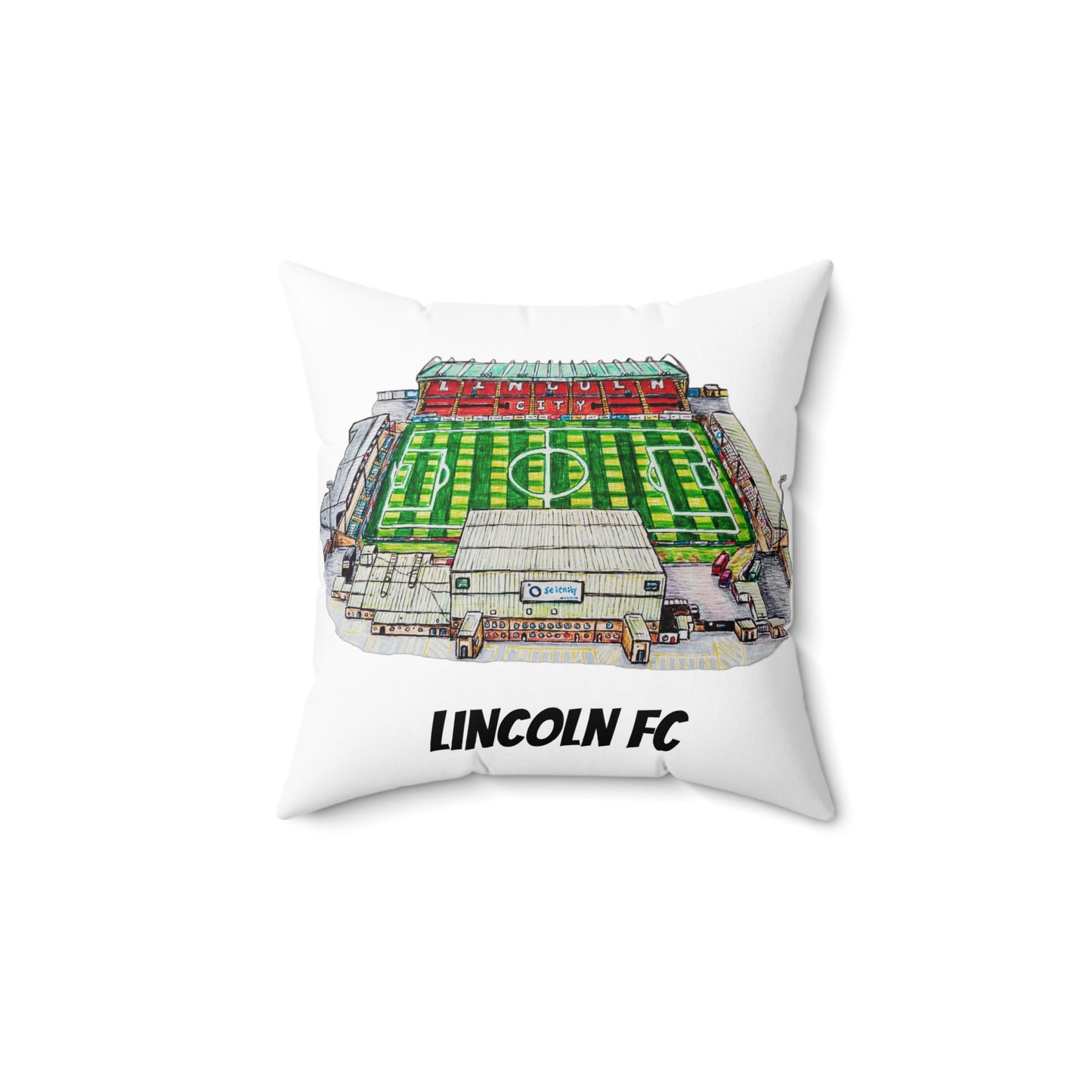 Indoor decorative Cushion- Lincoln FC, Sincil Bank