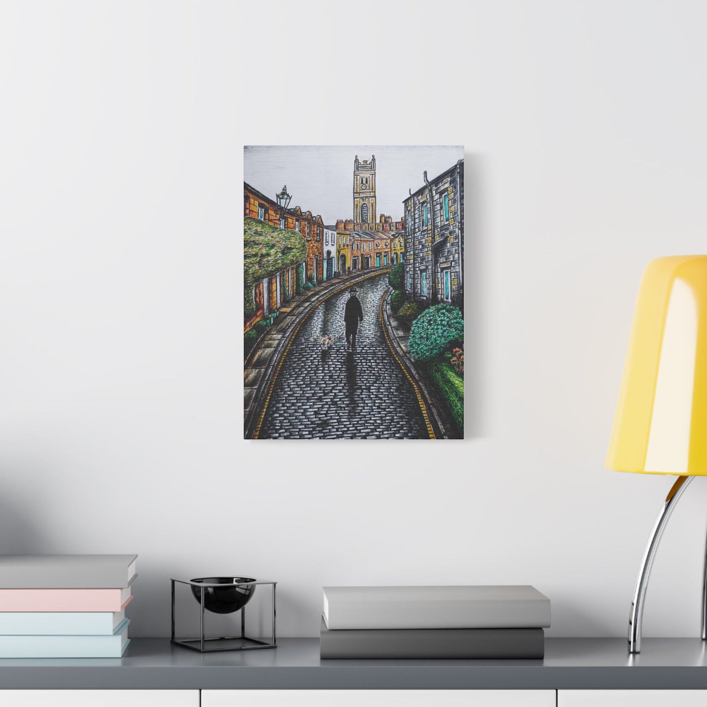 Edinburgh Circus Lane Canvas art