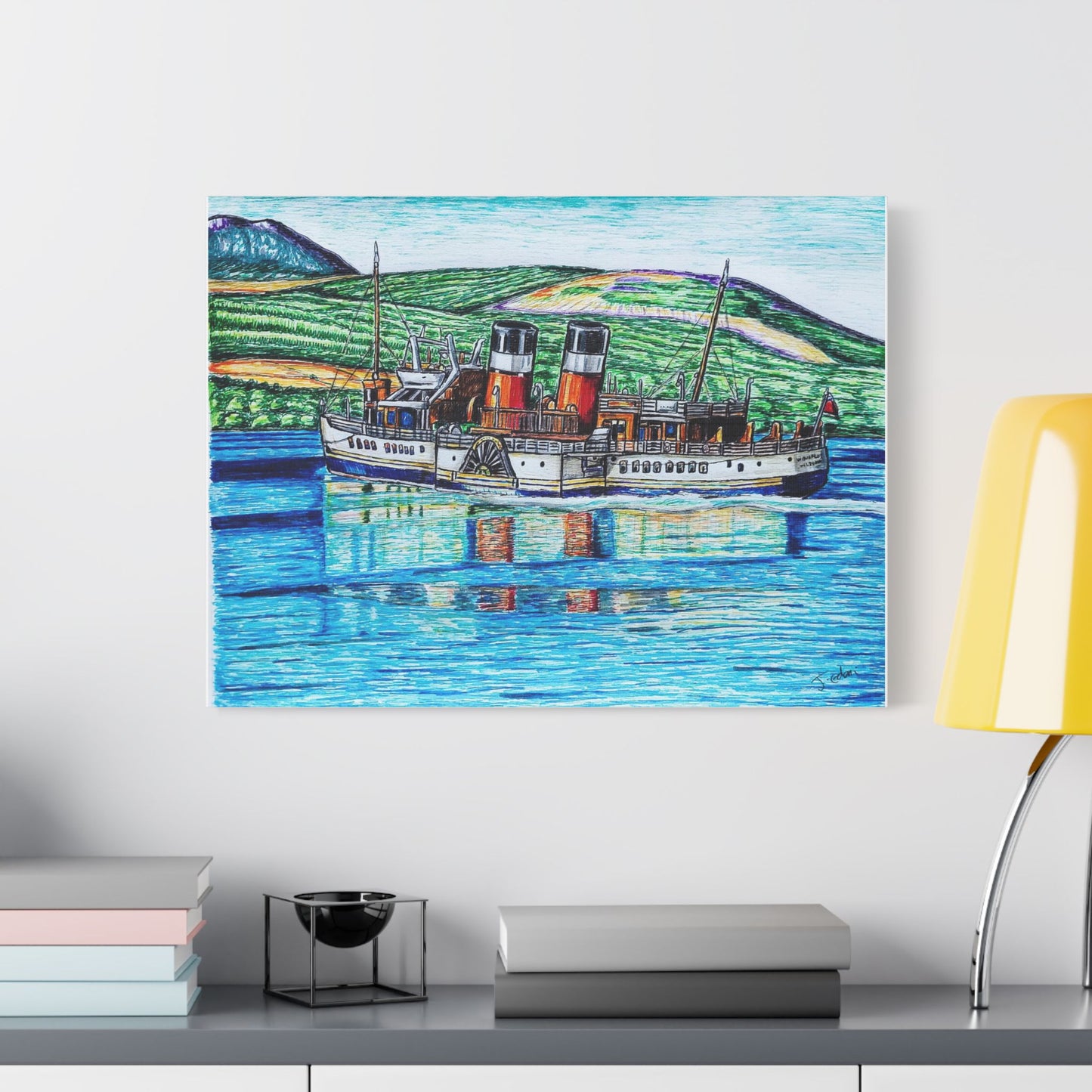 Waverley Paddle-steamer Canvas art