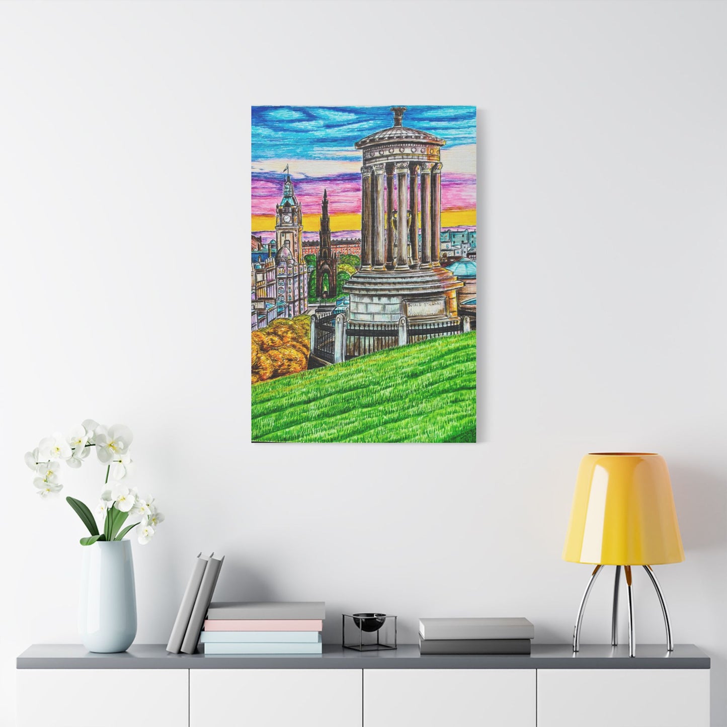 Edinburgh Carlton Hill Canvas art