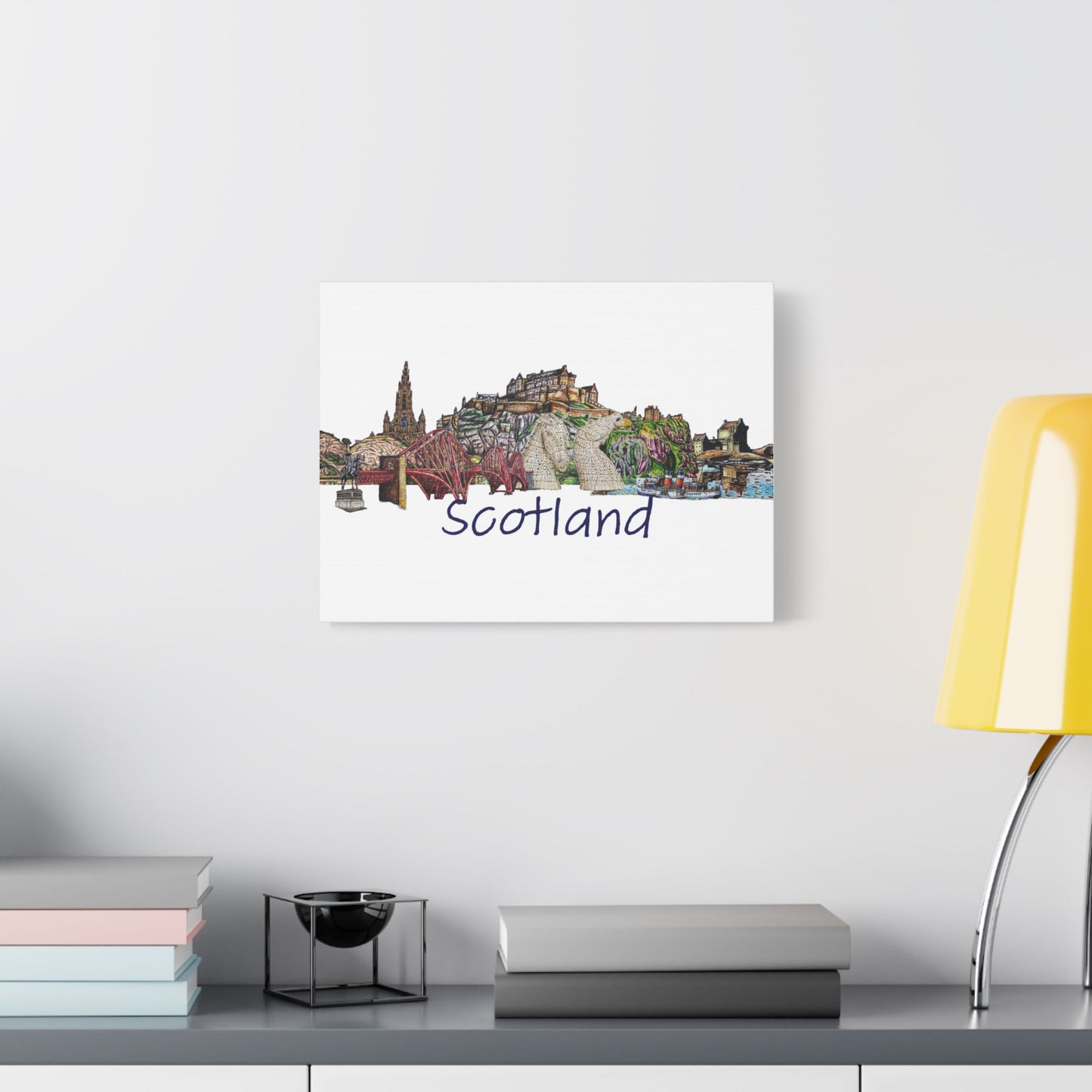 Scotland collage Canvas art