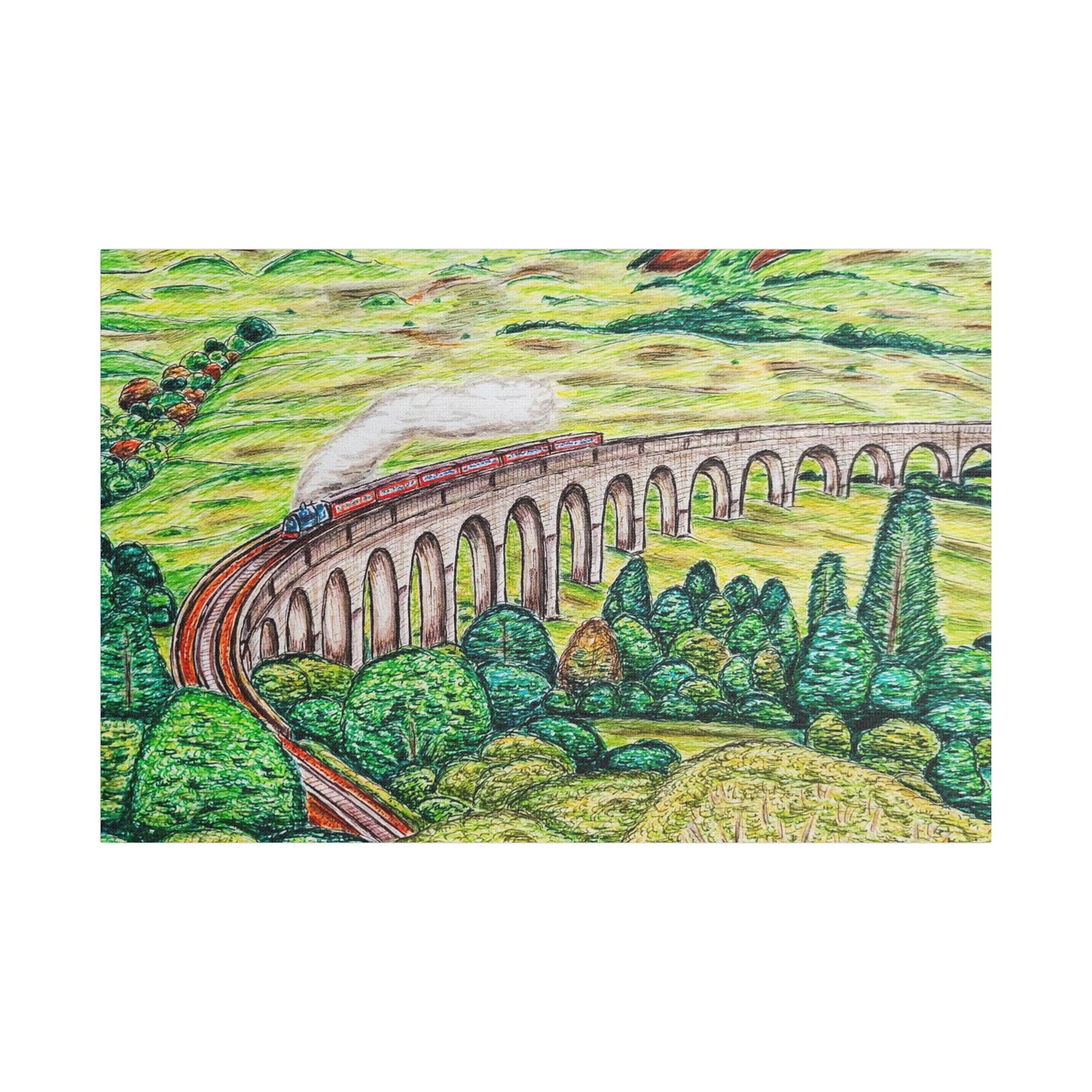 Glenfinnan Viaduct  Canvas art