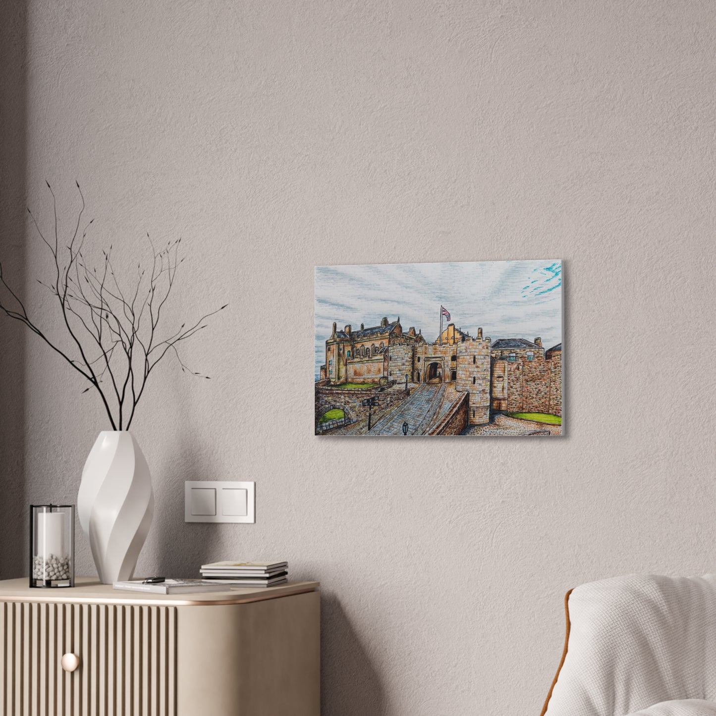 Stirling Castle Canvas art