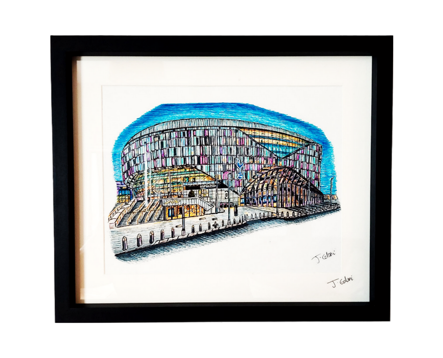 Tottenham Hotspur Stadium Art Print