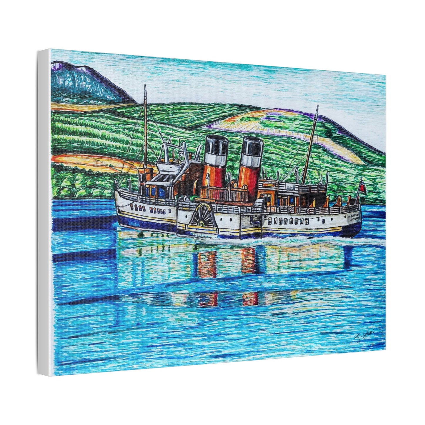 Waverley Paddle-steamer Canvas art