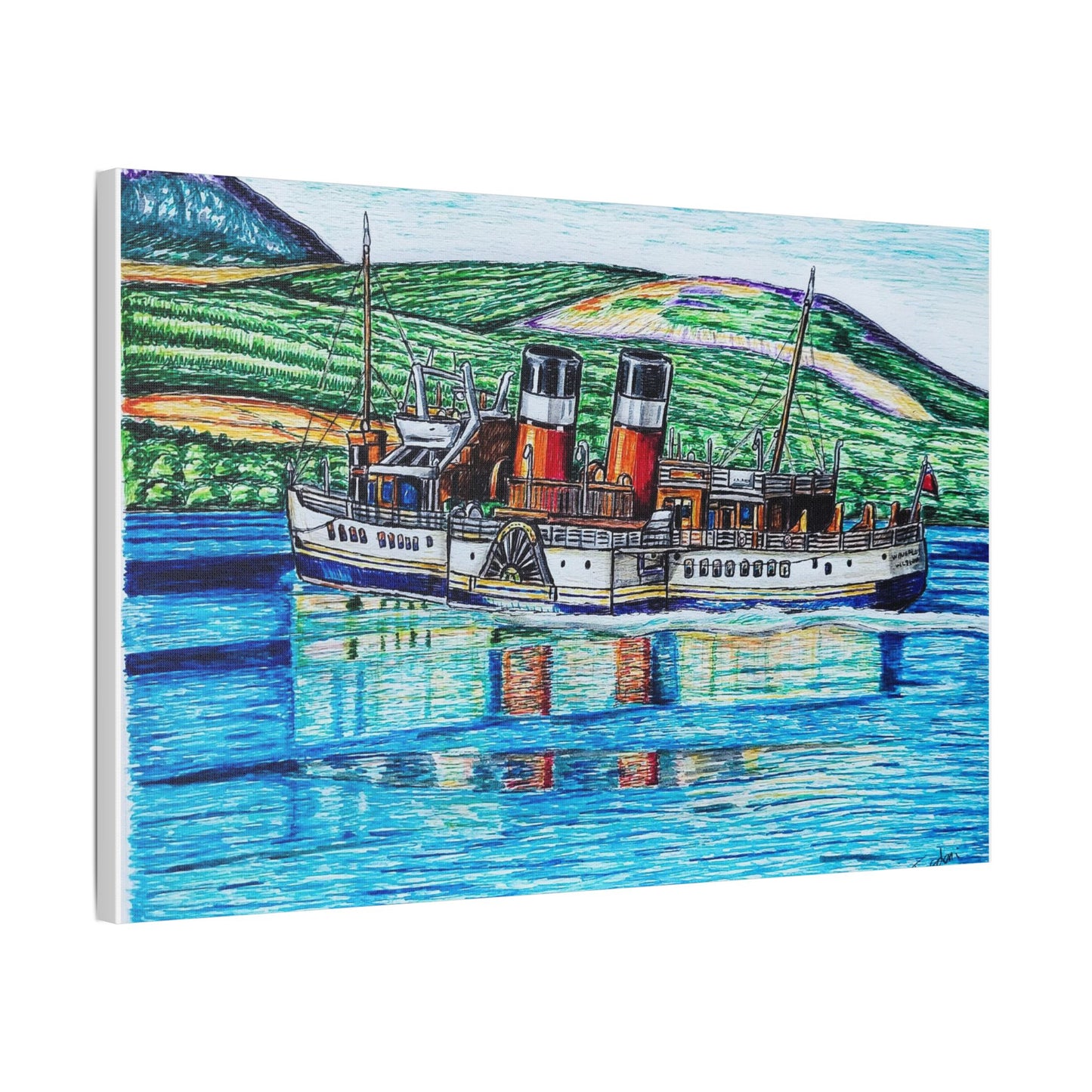 Waverley Paddle-steamer Canvas art