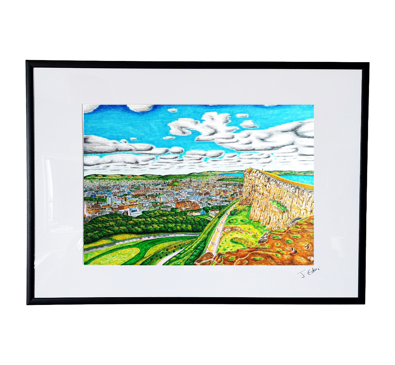 Edinburgh Arthur's Seat Art Print