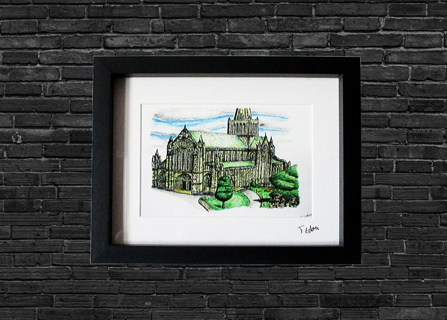 Glasgow Cathedral Art Print