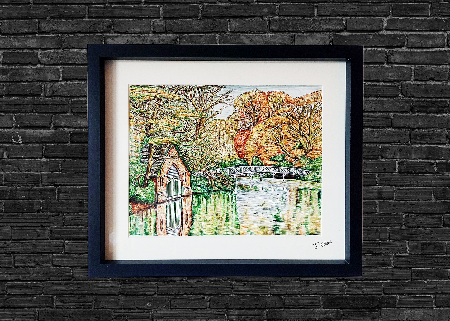 Hartsholme Country Park Art Print