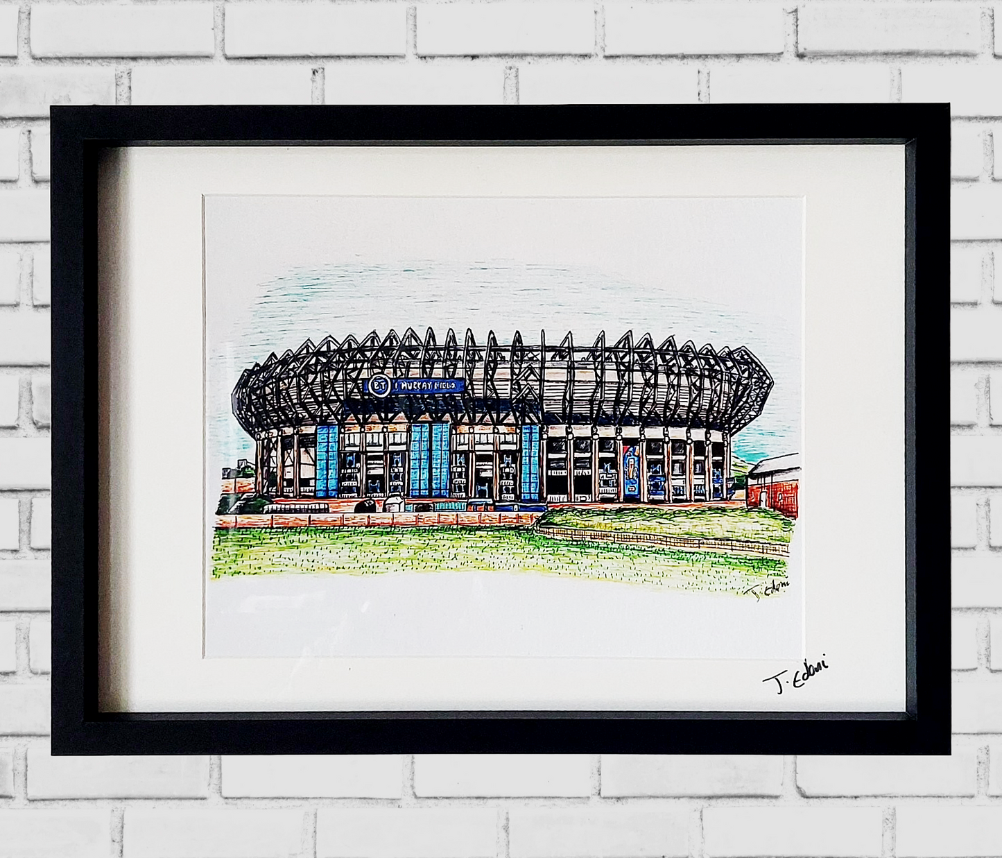 BT Murrayfield Art Print