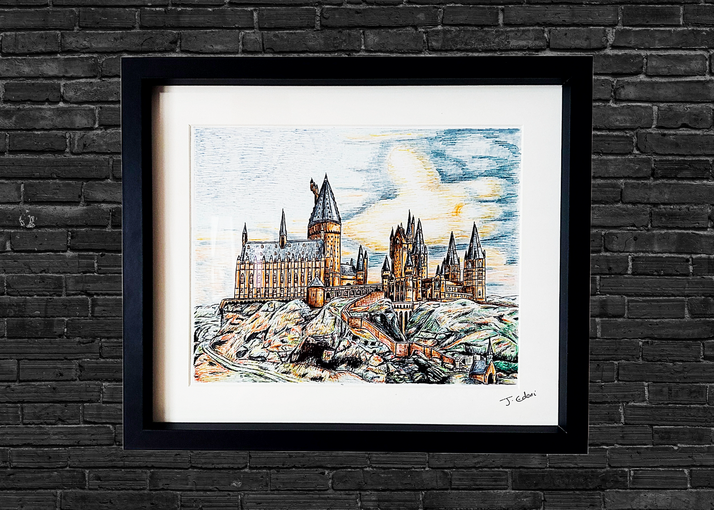 Hogwarts Art Print