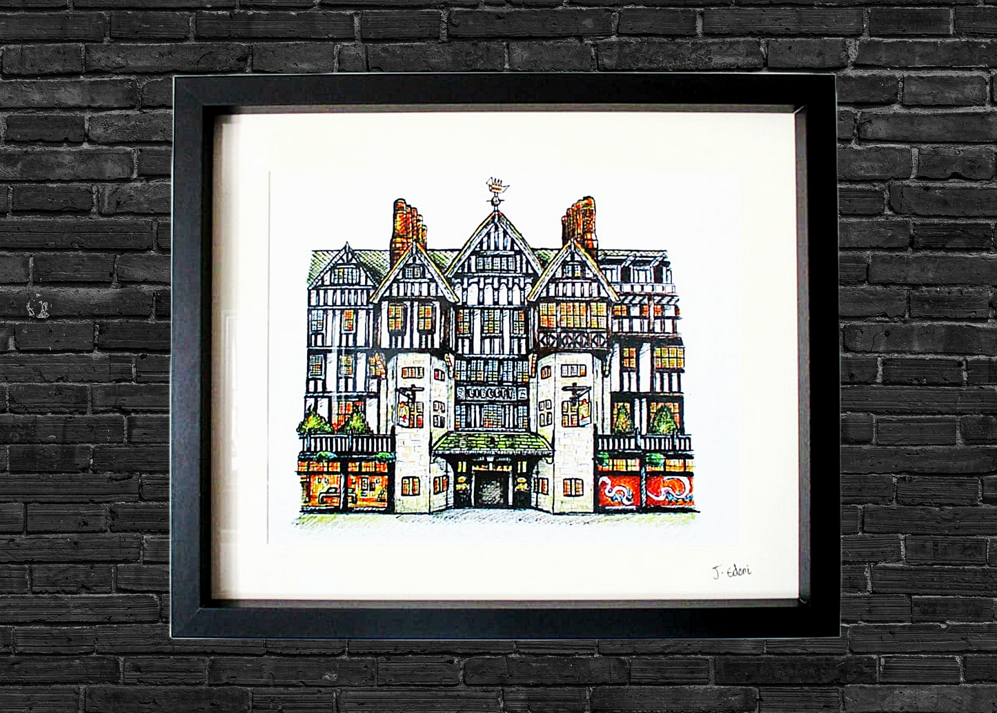 Liberty Shopping Centre Art Print