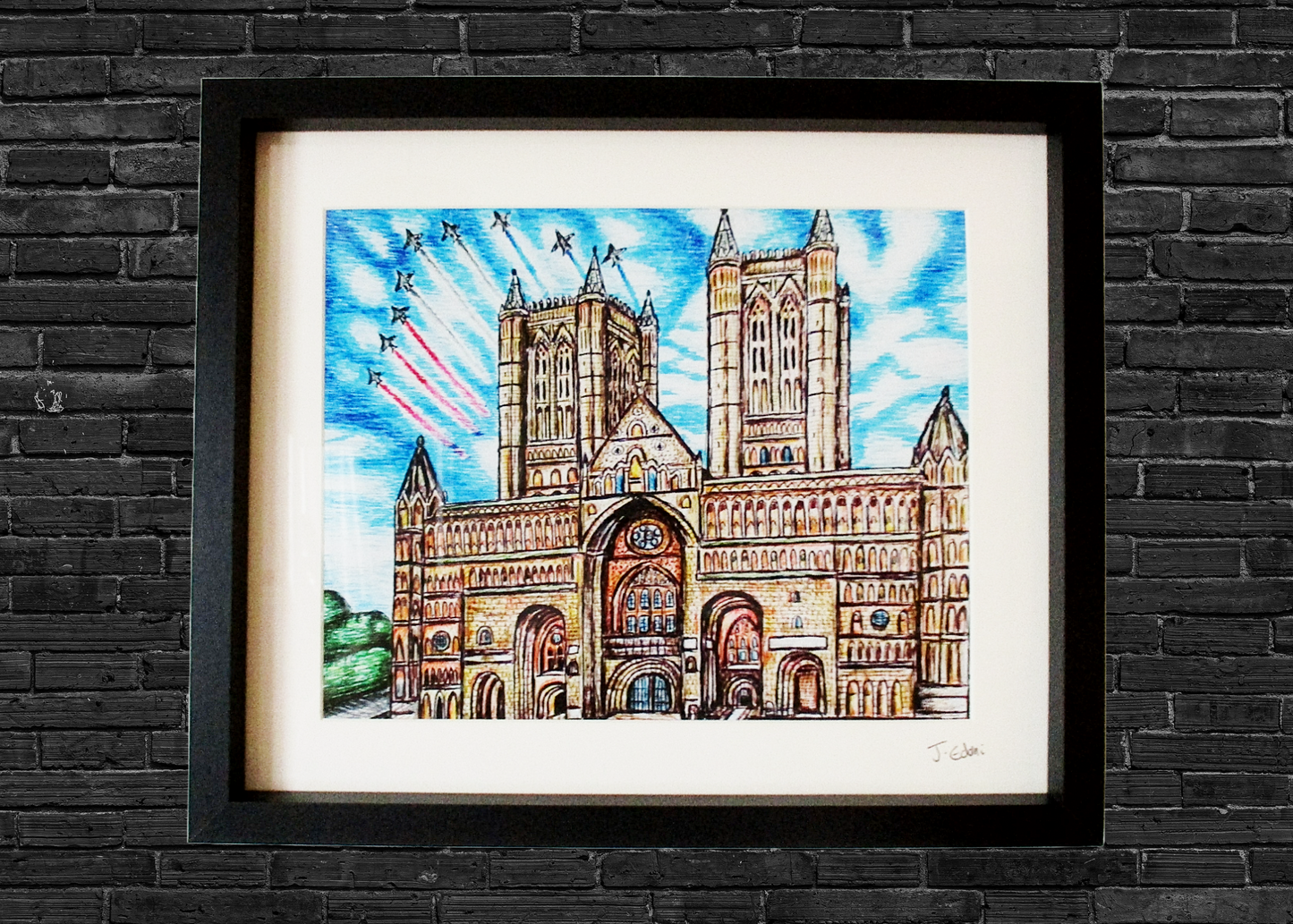 Lincoln Cathedral Art Print