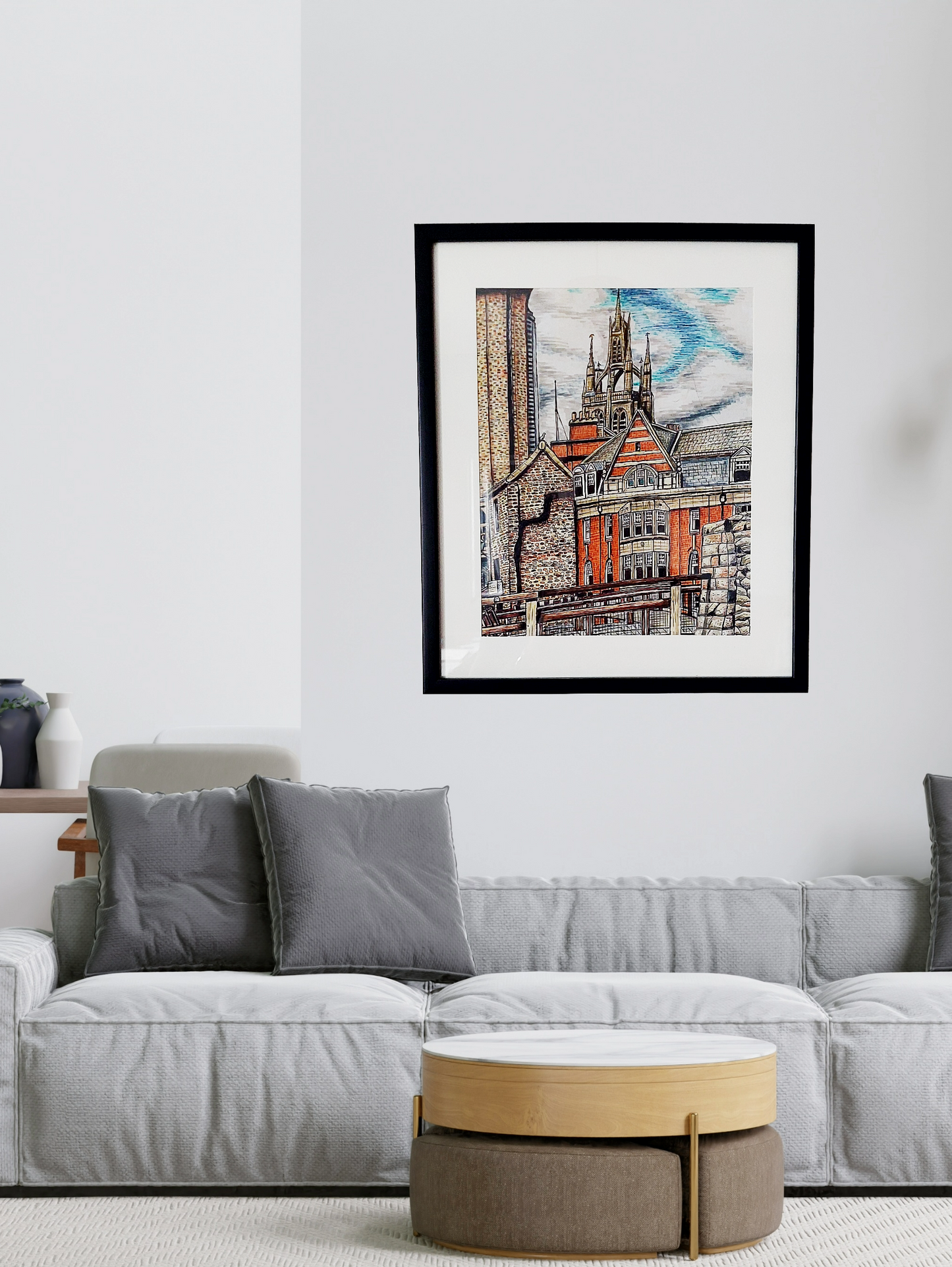 Newcastle Castle Art Print