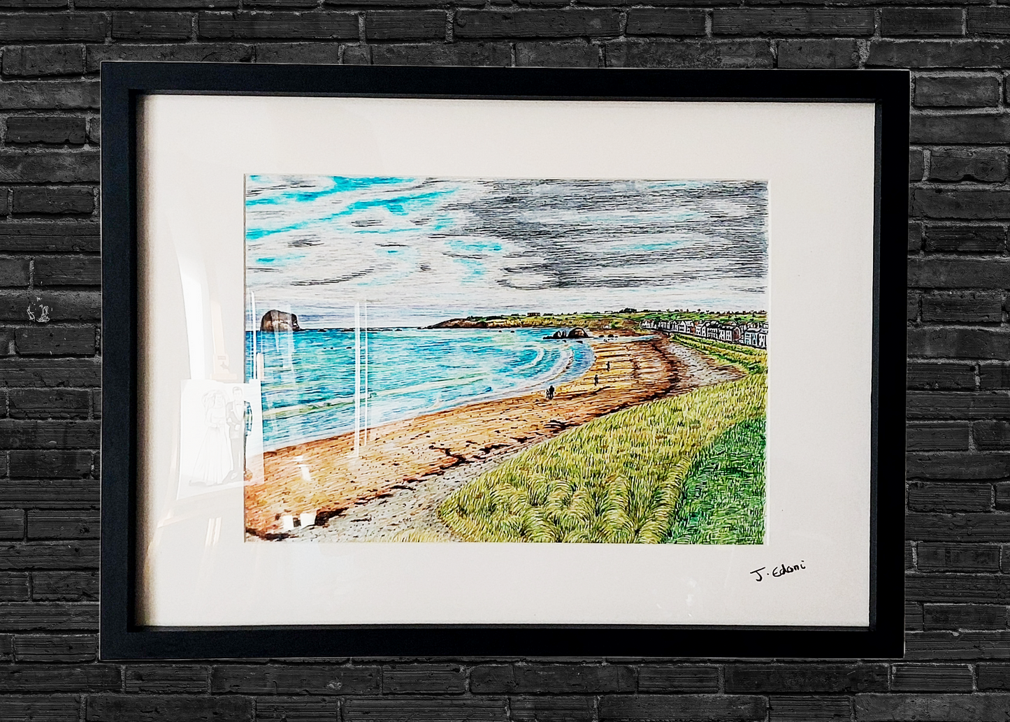 North Berwick Beach Art Print